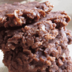 Nutella Kahlua No Bake Cookies