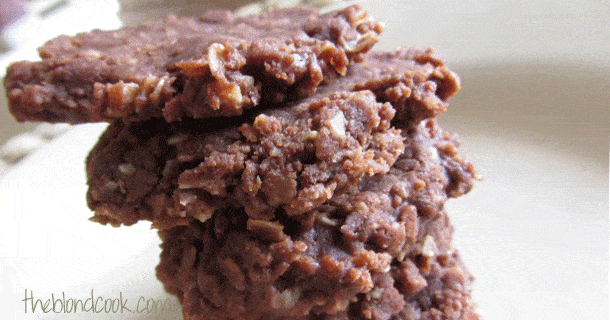 Nutella Kahlua No Bake Cookies