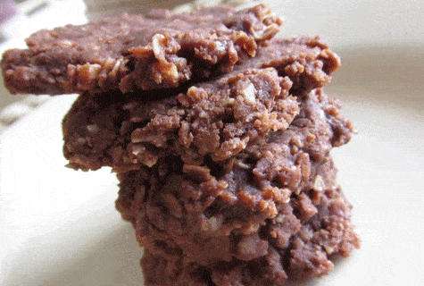 Nutella Kahlua No Bake Cookies