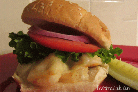 Sauteed Shrimp Burgers