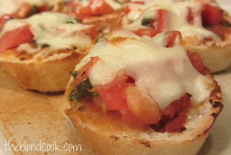 Easy Tomato Bruschetta