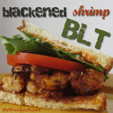 Blackened Shrimp BLTs