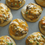 Beef Pot Pie Cupcakes