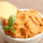 Sun-Dried Tomato Basil Hummus