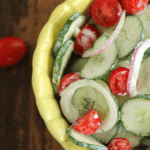 Creamy Cucumber Salad
