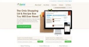 Ziplist Online Recipe Box & Shopping List
