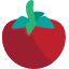 An emoji of a red tomato.