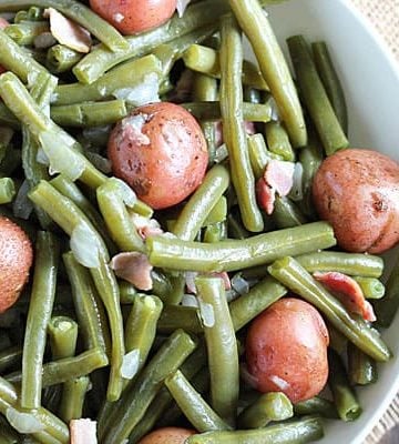 Southern Style Green Beans & New Potatoes