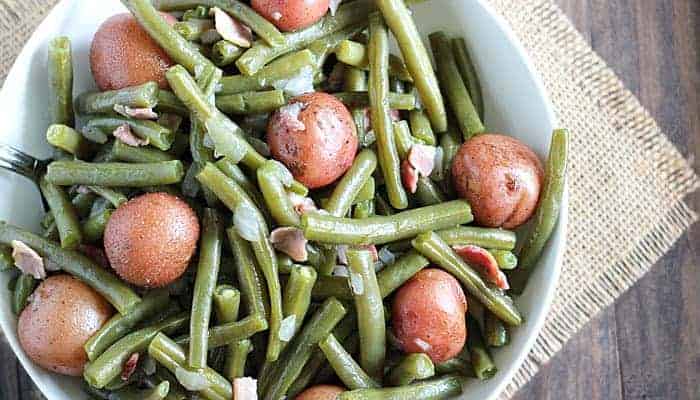 Green Beans and New Potatoes