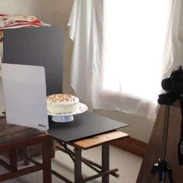 Food Photography: Cake Photographing Carrot Cake