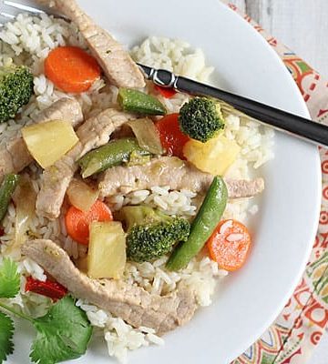 Quick & Easy Pork Stir Fry - Prepared in 30 minutes or less!