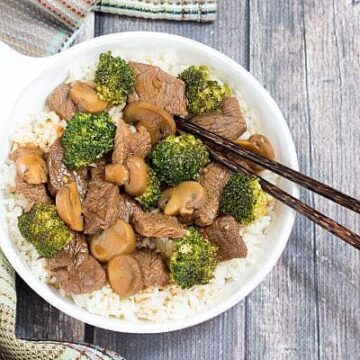 Easy Beef and Broccoli - better than takeout and in less than 30 minutes!!!