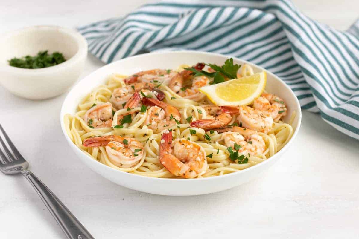 Easy Shrimp Scampi The Blond Cook
