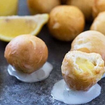 Easy Donut Holes with Canned Biscuits