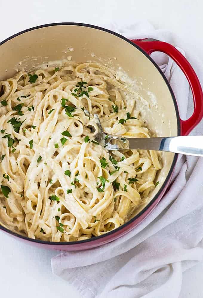 Easy Alfredo Sauce | The Blond Cook