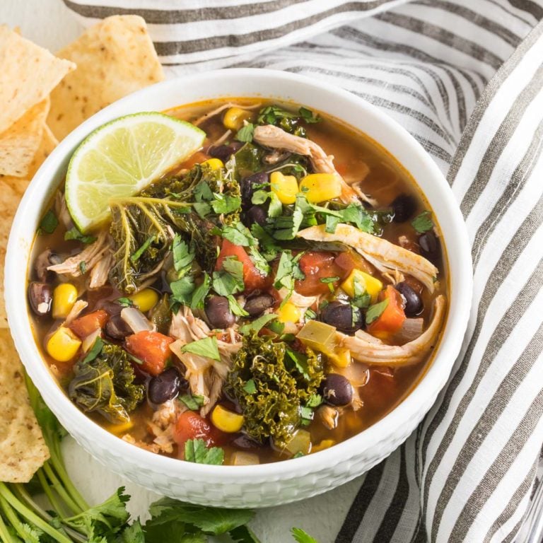 Southwestern Chicken and Vegetable Soup The Blond Cook