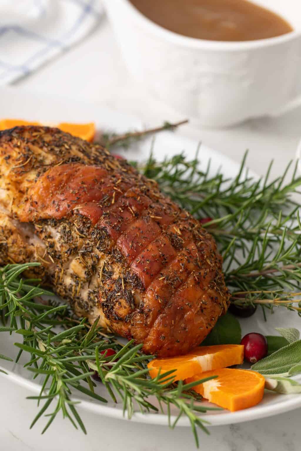 Air Fryer Boneless Turkey Breast The Blond Cook